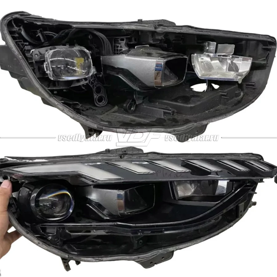 Рамки для замены линз в фарах Audi A4 2019-2022 LED