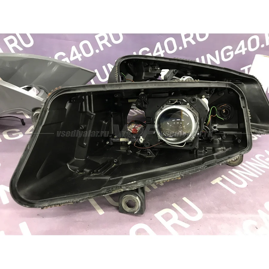 Рамки для замены линз в фарах Audi A6 C6 2004-2010