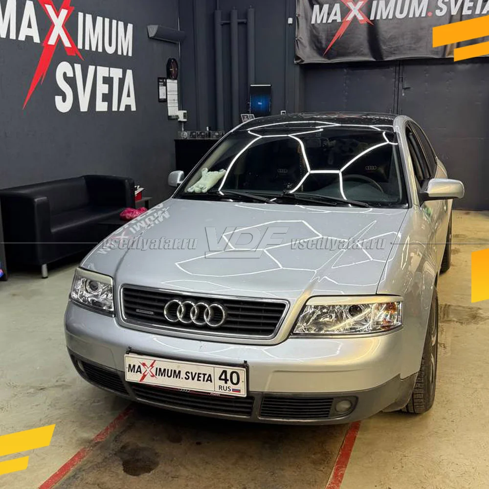 Рамки для замены линз в фарах Audi A6 С5 1997-2001 Галоген