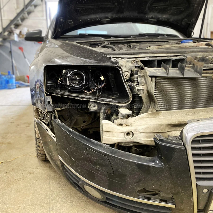 Рамки для замены линз в фарах Audi A6 2004-2010 с AFS