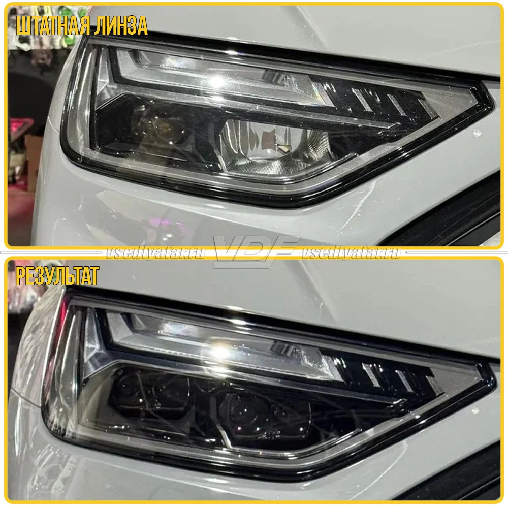 Рамки для замены линз в фарах Audi Q5 2020-2026
