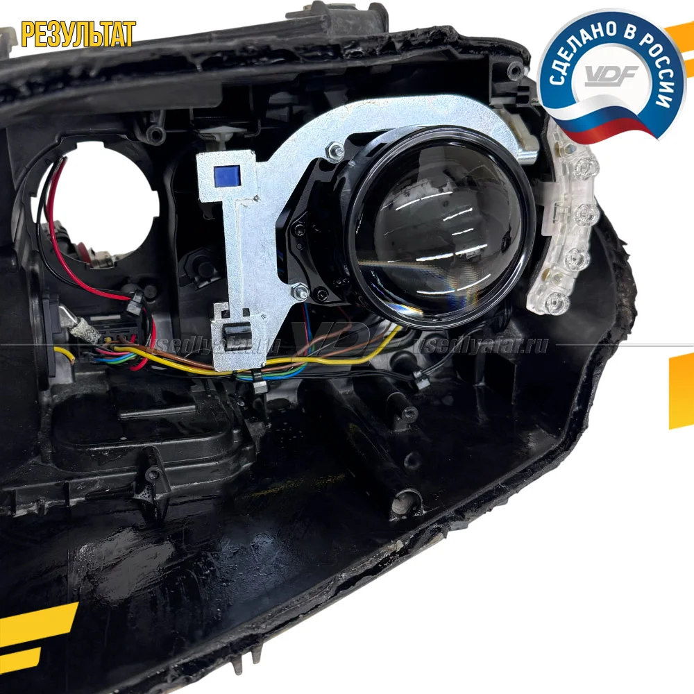 Рамки для замены линз в фарах BMW 3 E90 2008-2012 Без AFS