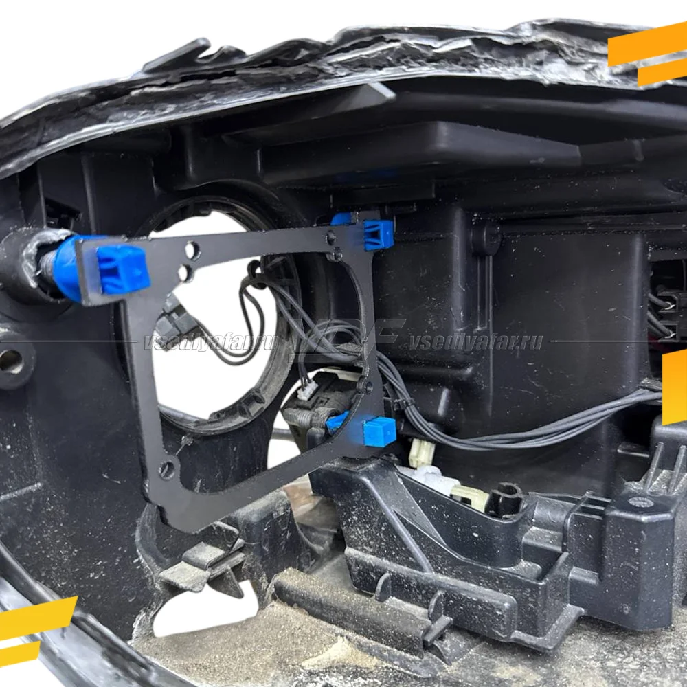 Рамки для замены линз в фарах Volkswagen Passat B7 2010-2015 Галоген рефлектор