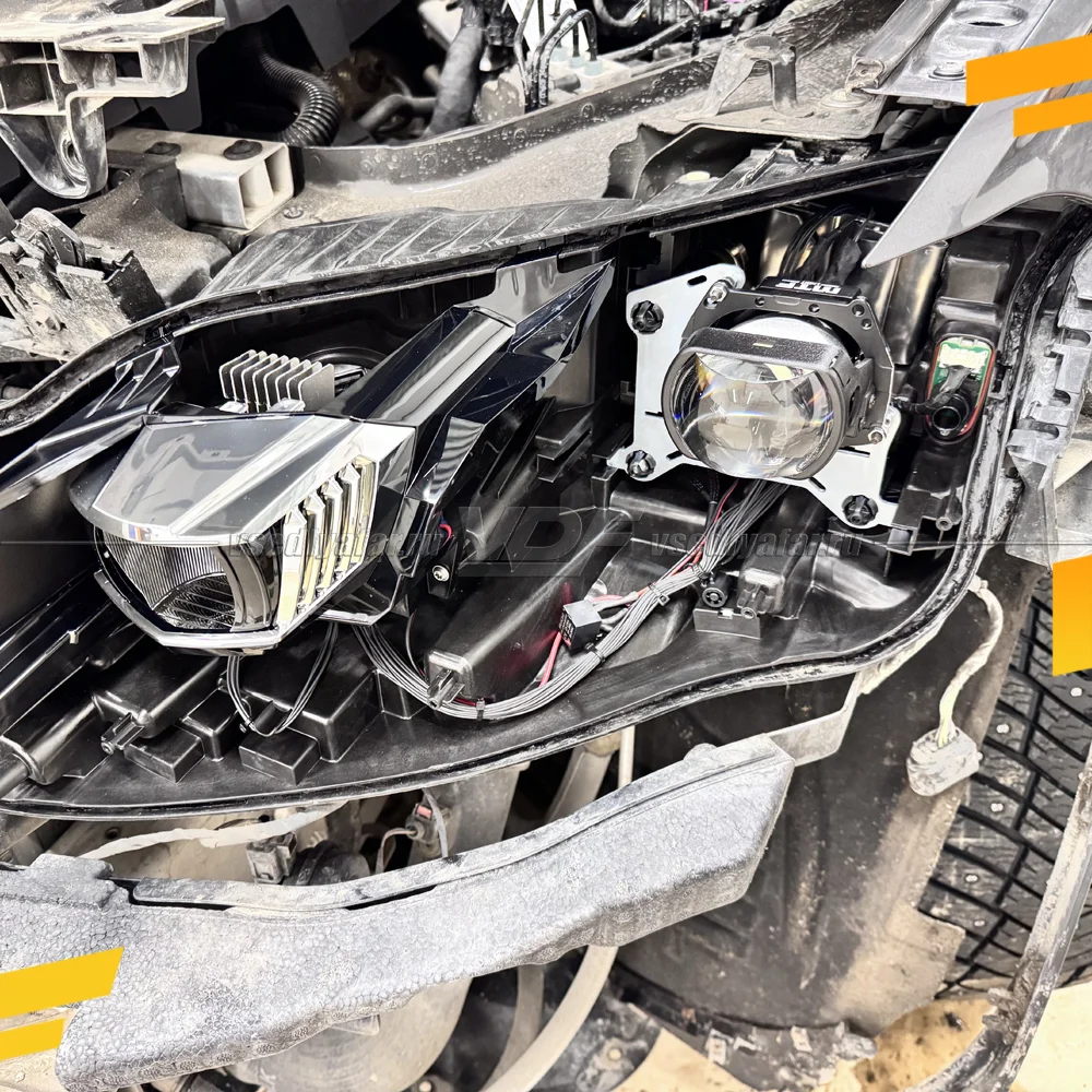 Рамки для замены линз в фарах Volkswagen Touareg 2018-2023 БС