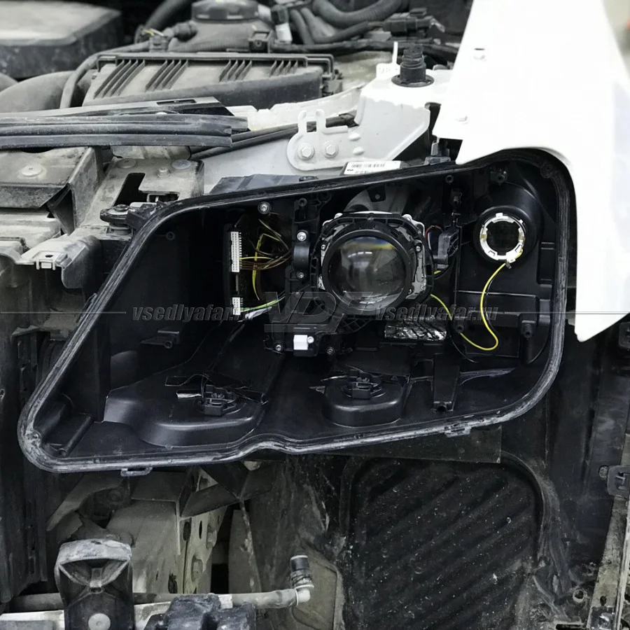 Рамки для замены линз в фарах BMW X3 F25 2010-2014 Тип 2
