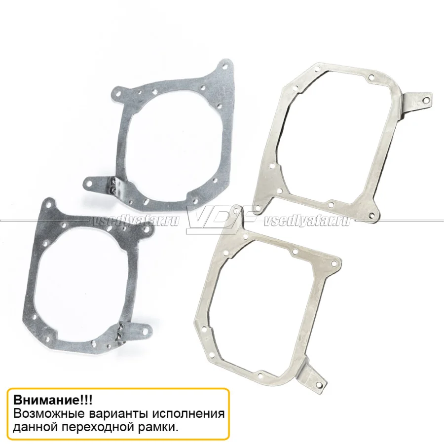 Рамки для замены линз в фарах BMW X5 E70 2006-2013 для установки 2-го модуля вместо декоративной заглушки