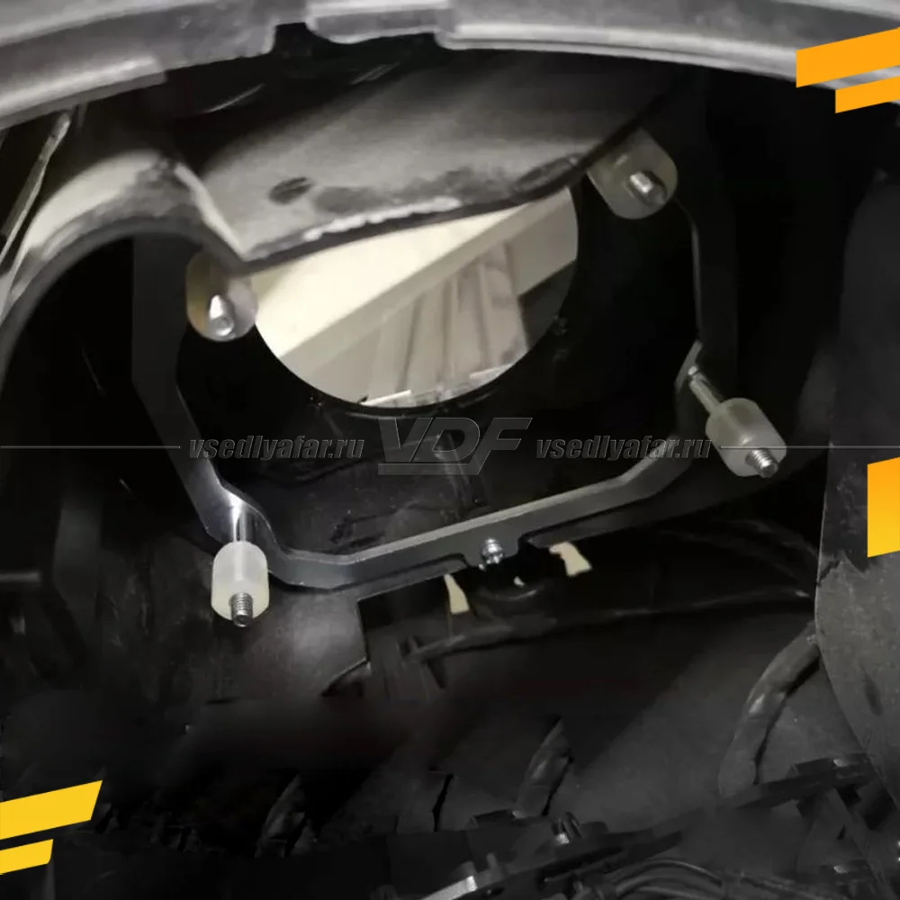 Рамки для замены линз в фарах BMW X5 F15 2013-2018 для установки 2-го модуля вместо декоративной заглушки