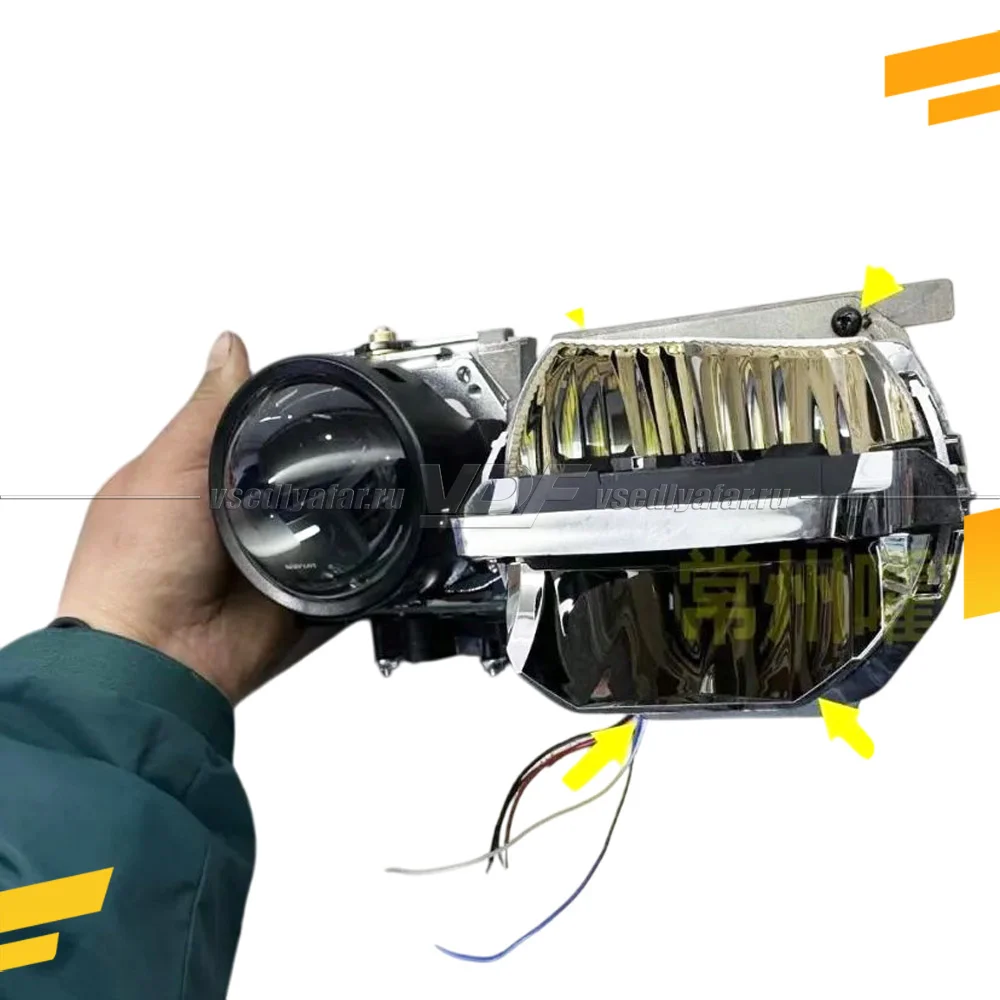 Рамки для установки линз в фары BMW X5M E70 2006-2013 LED