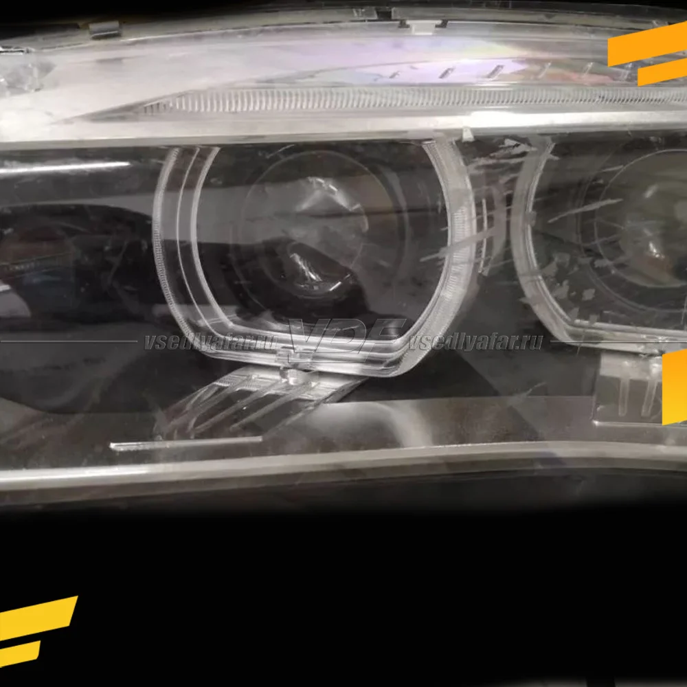 Рамки для замены линз в фарах BMW X6 F16 2014-2020 для установки 2-го модуля вместо декоративной заглушки