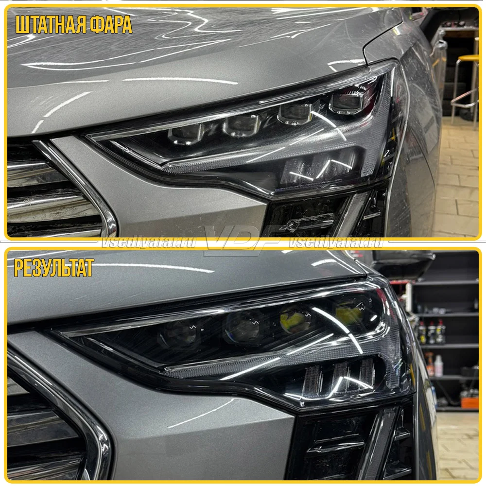 Рамки для замены линз в фарах Haval Jolion 2020-2024 LED