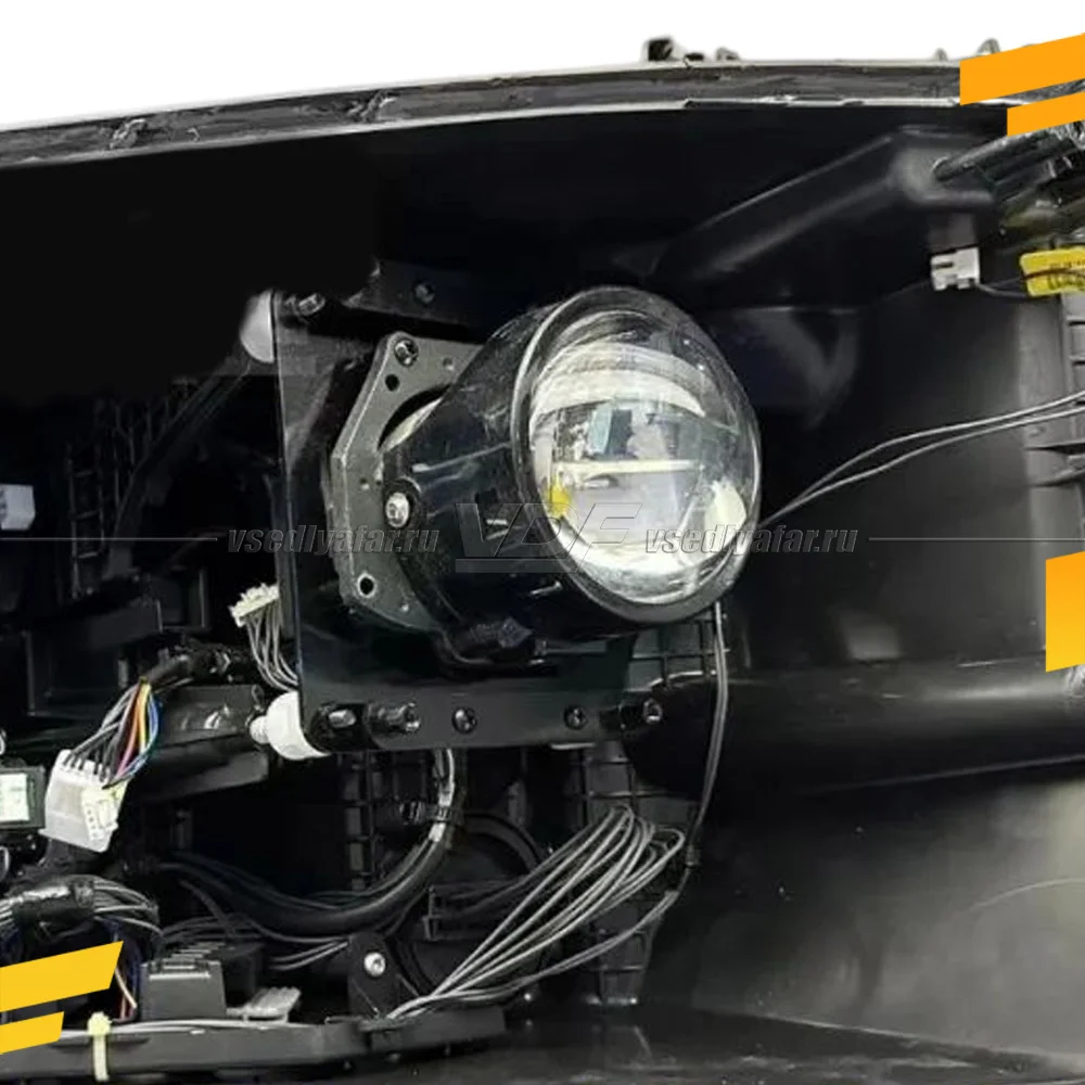 Рамки для установки линз в фары Dodge RAM 2018-2024 LED