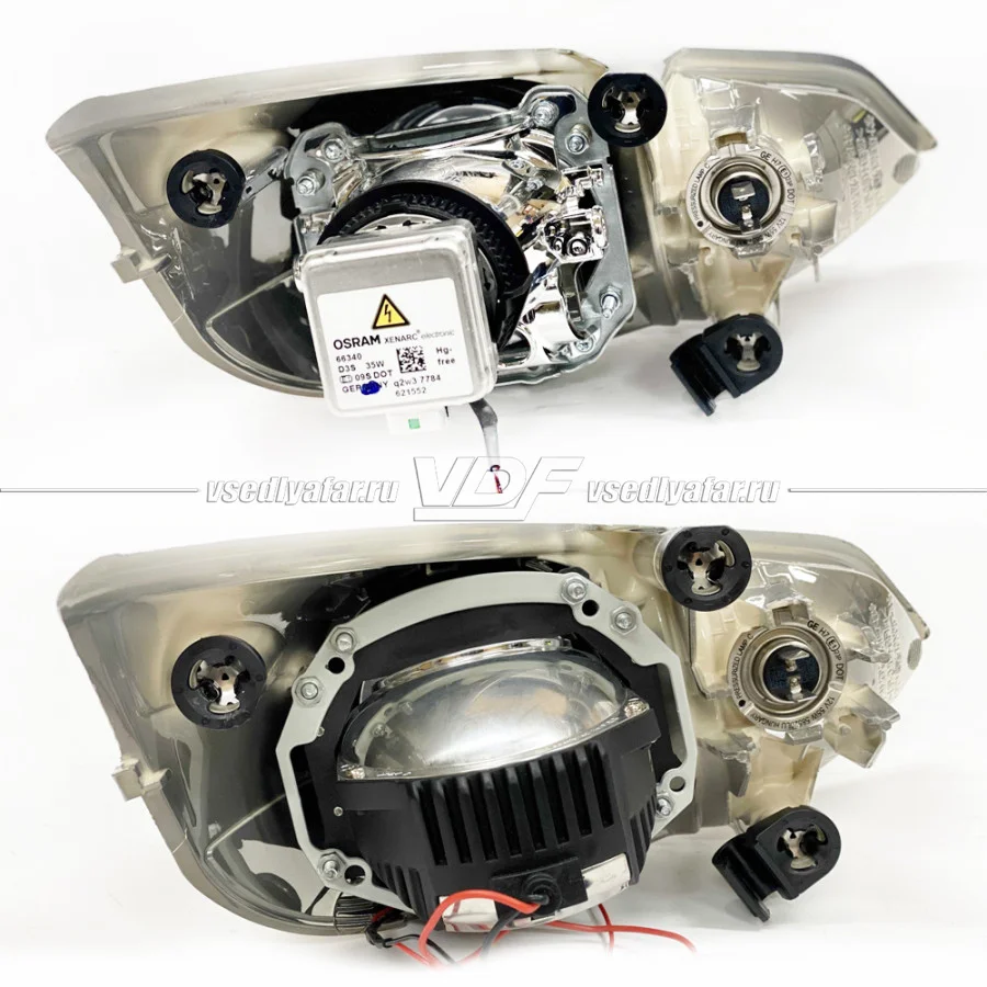 Рамки для замены линз в фарах Ford Focus III 2010-2015