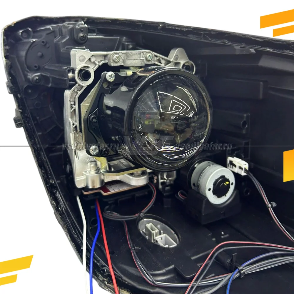 Рамки для замены линз в фарах Hyundai Santa Fe 2015-2019 Ксенон c AFS