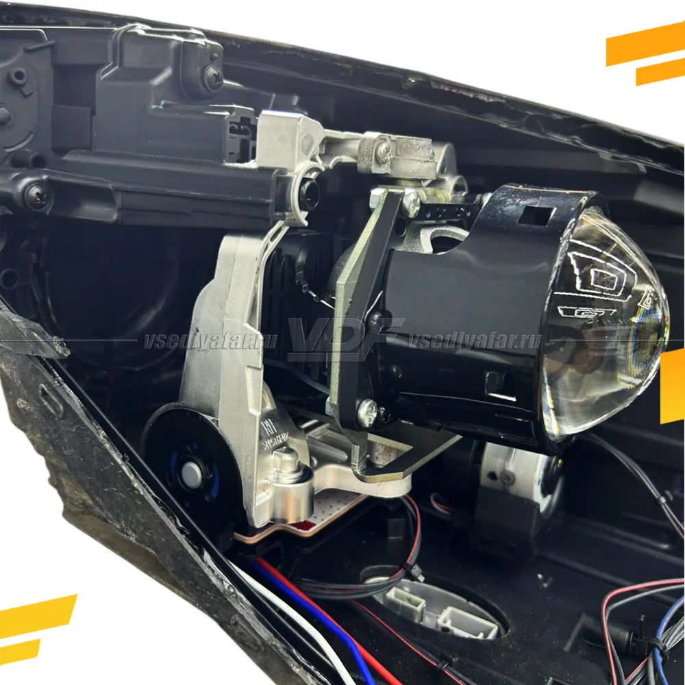 Рамки для замены линз в фарах Hyundai Santa Fe 2015-2019 Ксенон c AFS