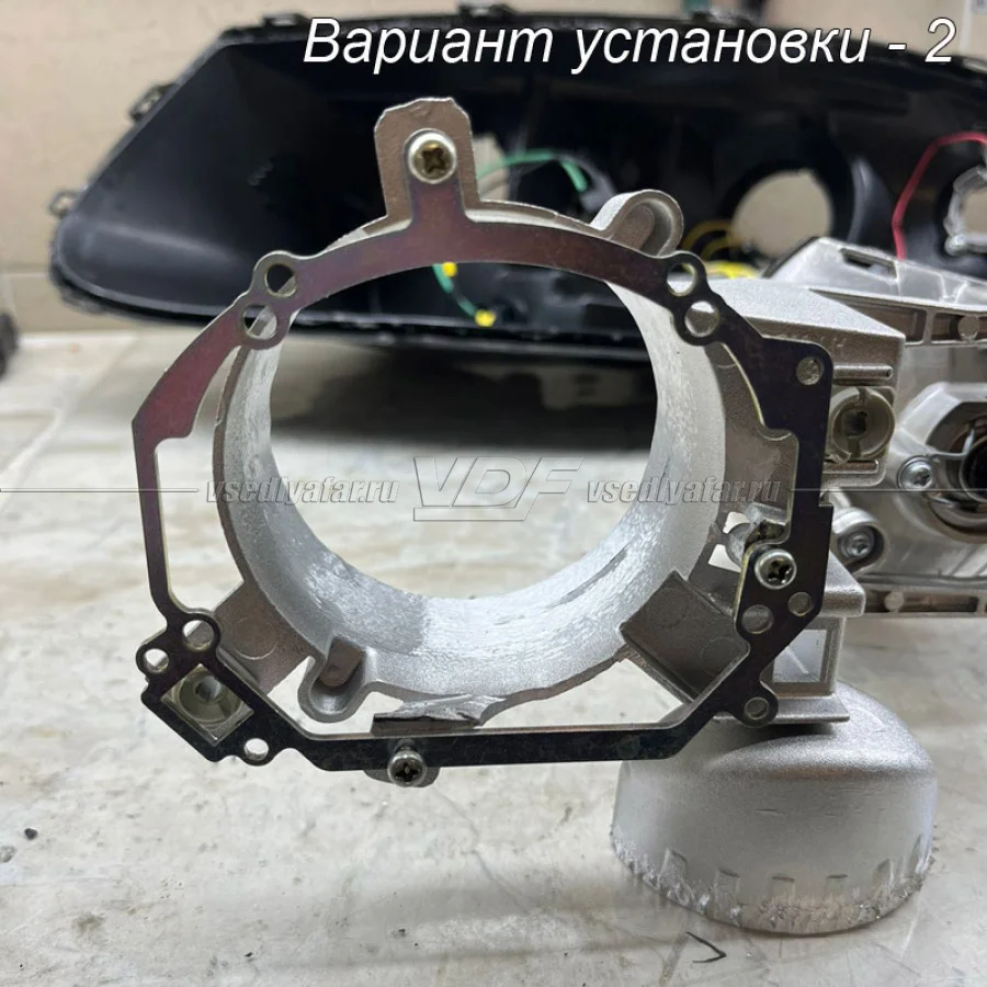 Рамки для замены линз в фарах Hyundai Santa Fe 2006-2012