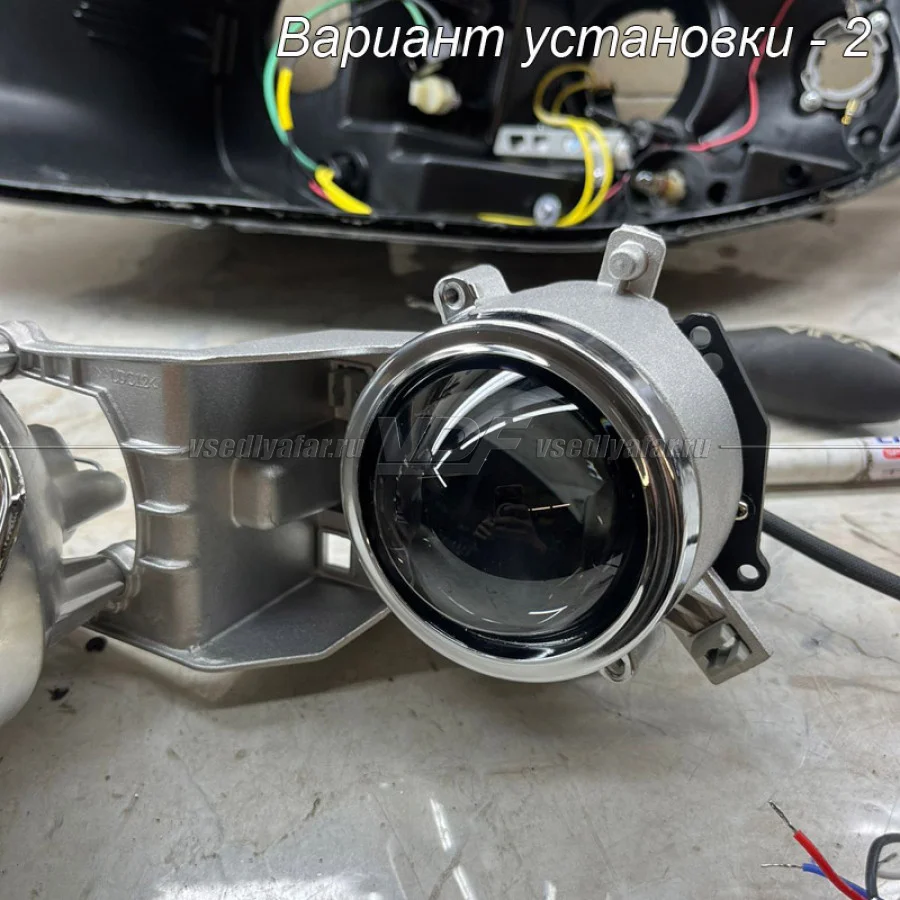 Рамки для замены линз в фарах Hyundai Santa Fe 2006-2012