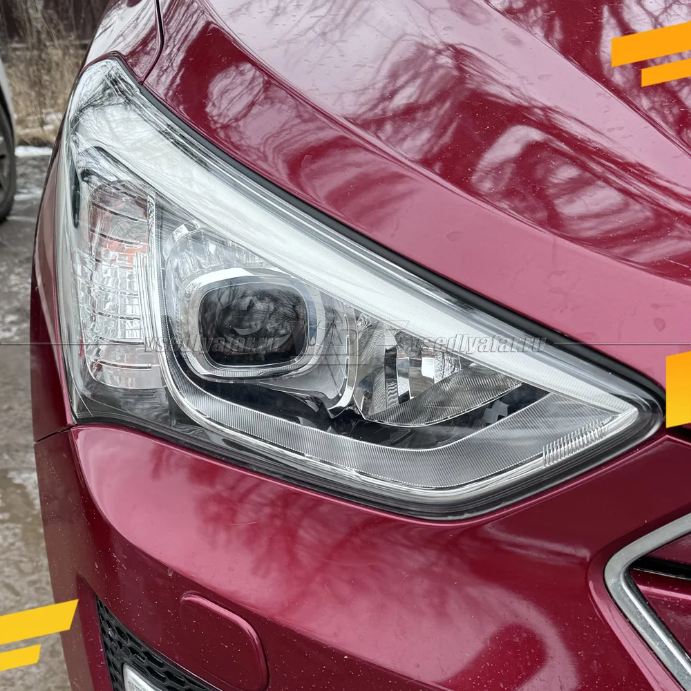 Рамки для замены линз в фарах Hyundai Santa Fe 2012-2016