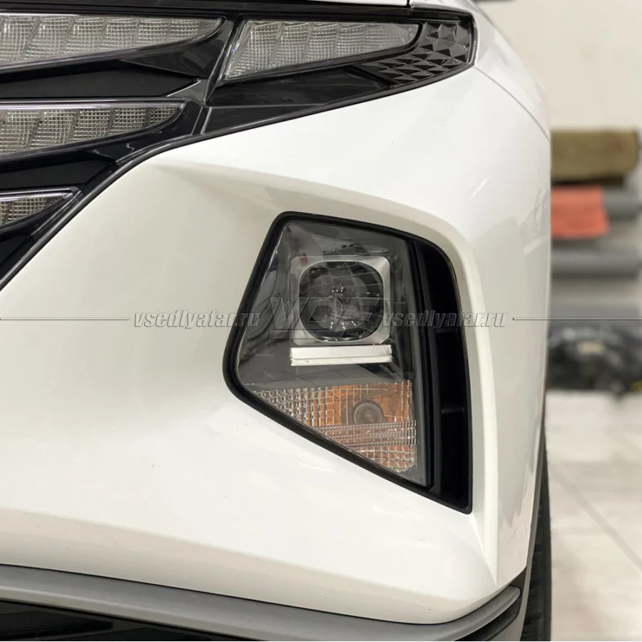 Рамки для замены линз в фарах Hyundai Tucson 2020-2022