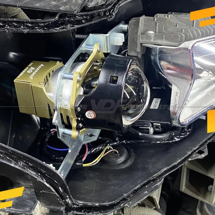 Рамки для замены линз в фарах Infiniti Q50 (2013-2017) LED + Decoder
