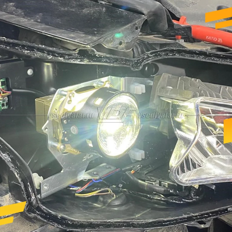 Рамки для замены линз в фарах Infiniti Q50 (2013-2017) LED + Decoder