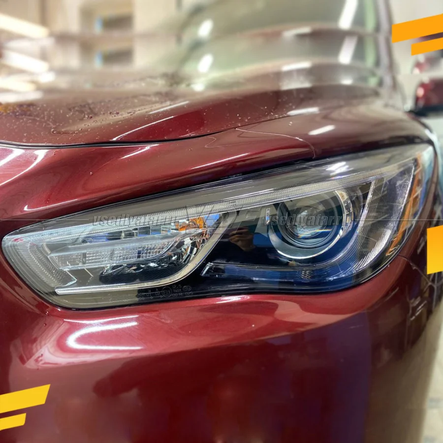 Рамки для замены линз в фарах Infiniti QX60 2016-2021