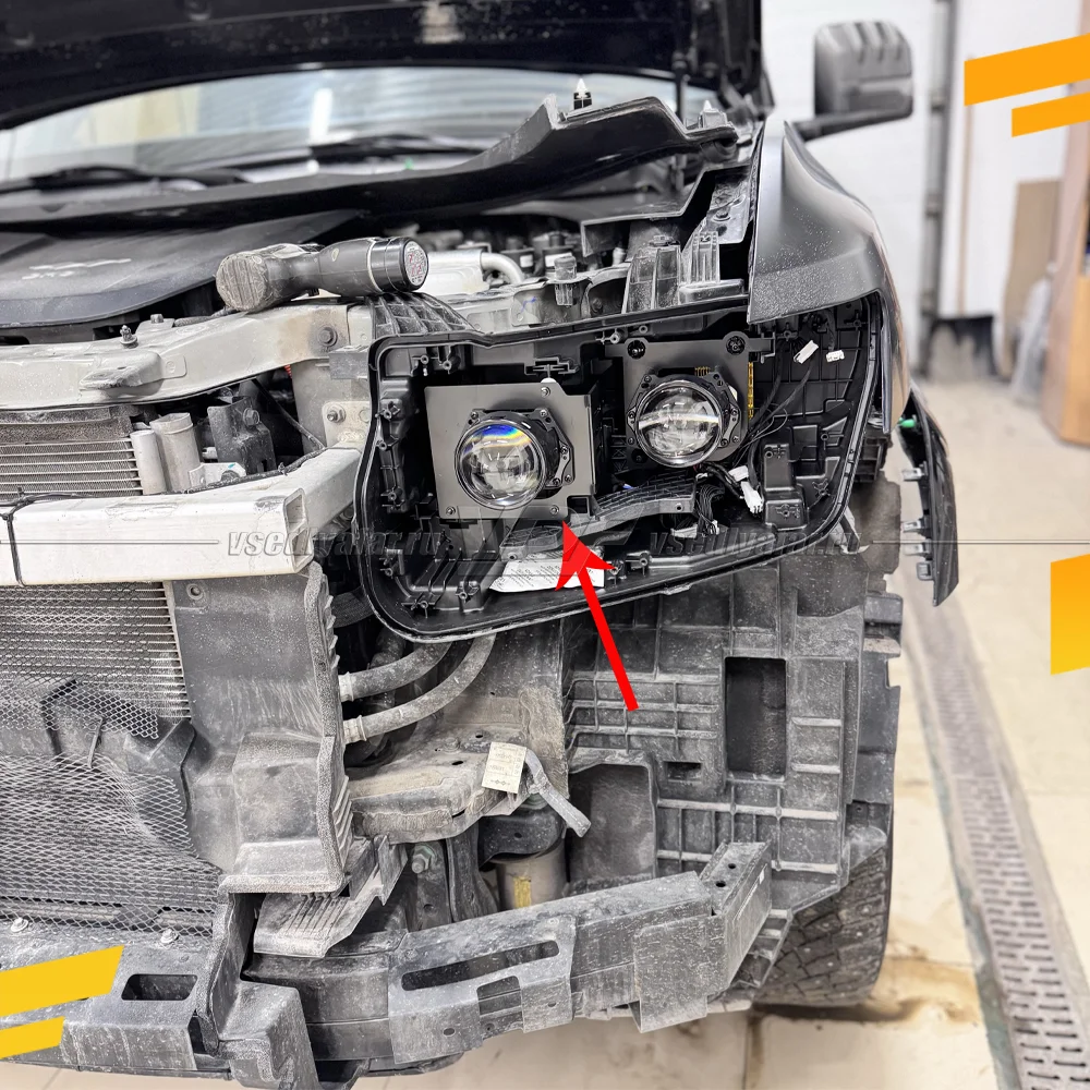 Рамки для замены линз в фарах BYD Leopard 8 2024-2026 ДС