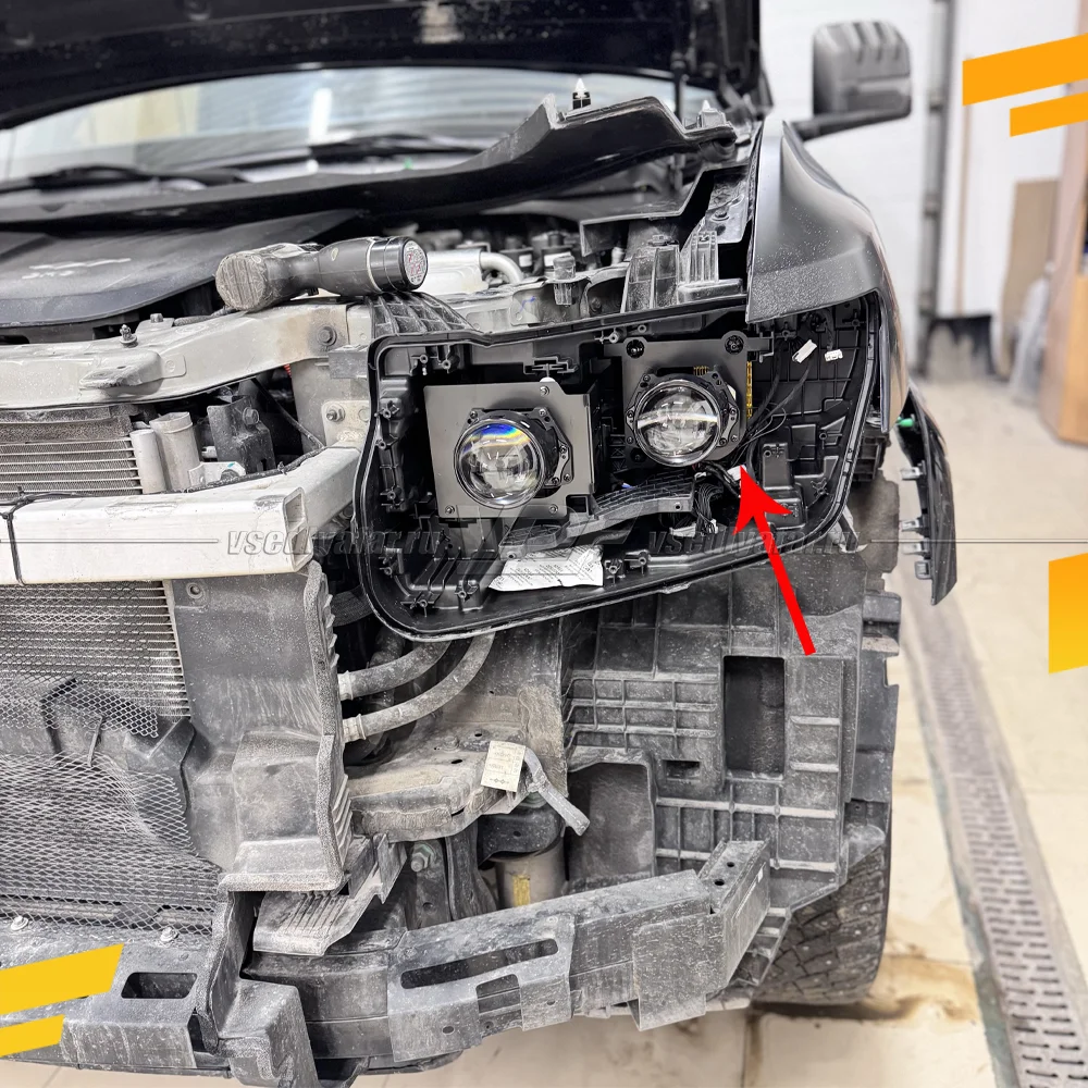 Рамки для замены линз в фарах BYD Leopard 8 2024-2026 БС