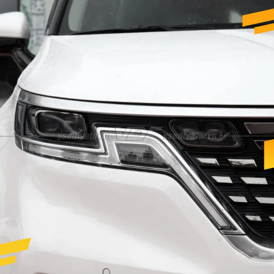 Рамки для замены линз в фарах Kia Carnival 2020-2023