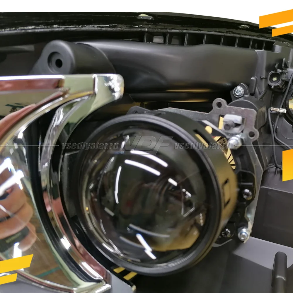 Рамки для замены линз в фарах Kia Ceed ED 2010-2012
