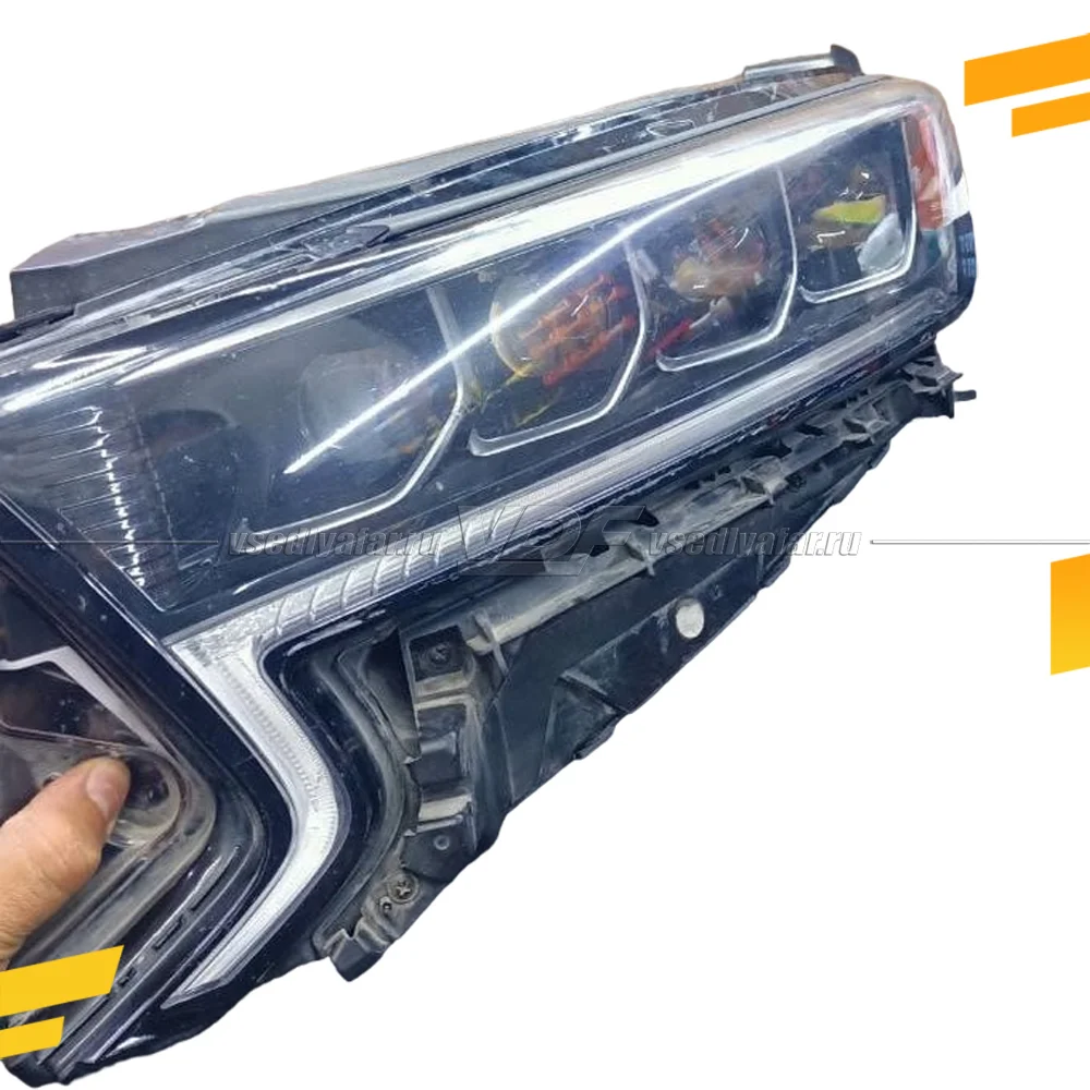 Рамки для установки линз в фары Kia Cadenza K7 2019-2024 рефлекторный LED