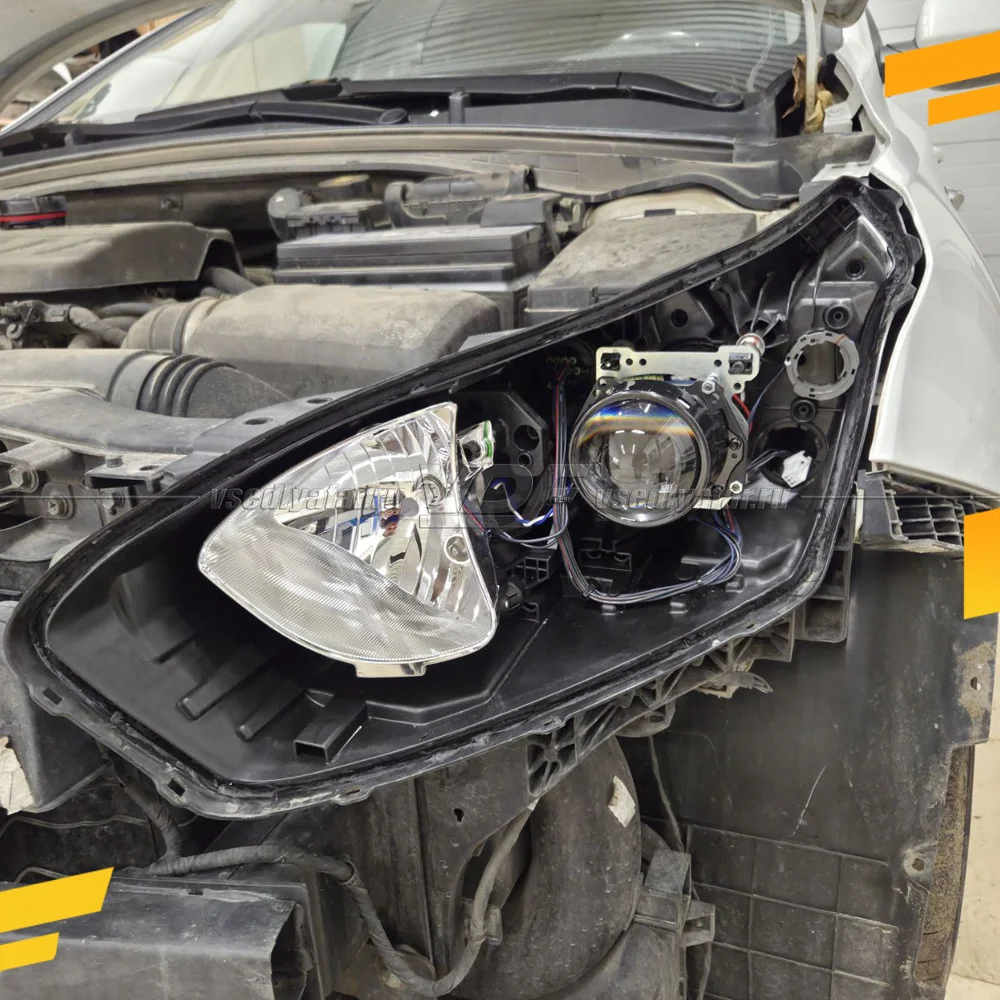 Рамки для замены линз в фарах Kia Ceed CD 2018-2021 Галоген