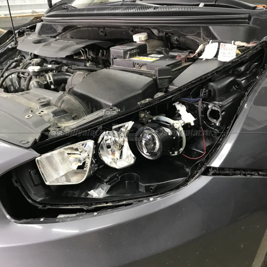 Рамки для замены линз в фарах Kia Ceed JD 2012-2018