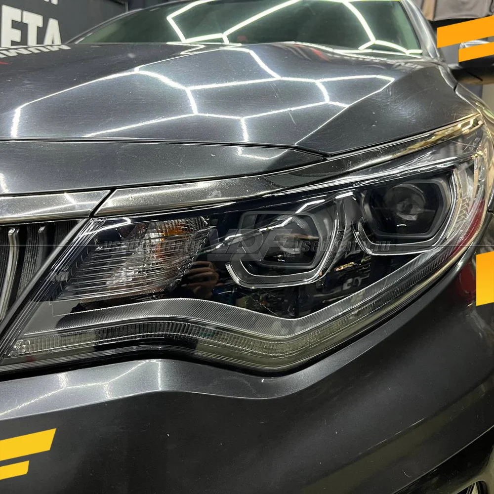 Рамки для замены линз в фарах Kia Optima 2018-2020 LED Дальний свет