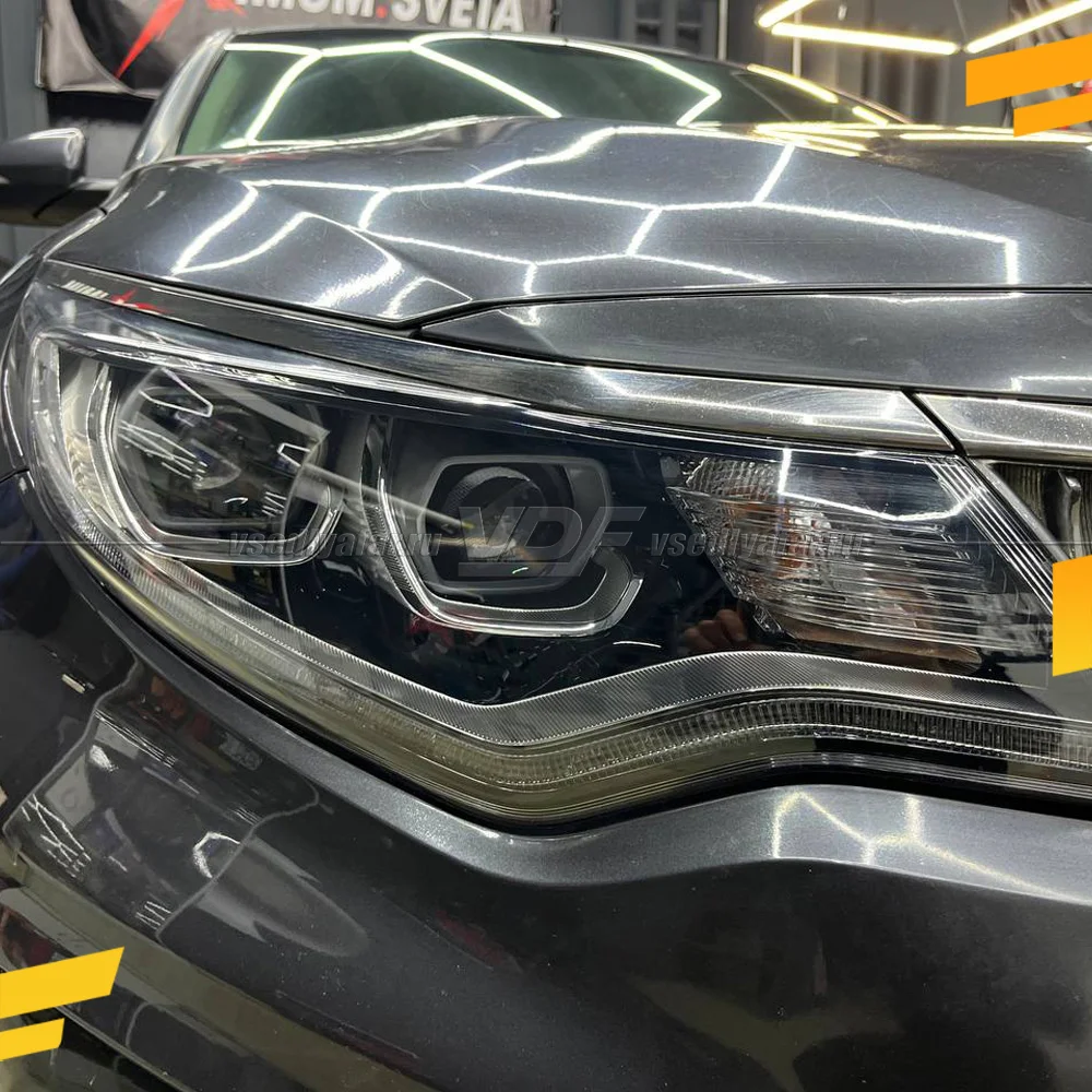 Рамки для замены линз в фарах Kia Optima 2018-2020 LED Дальний свет