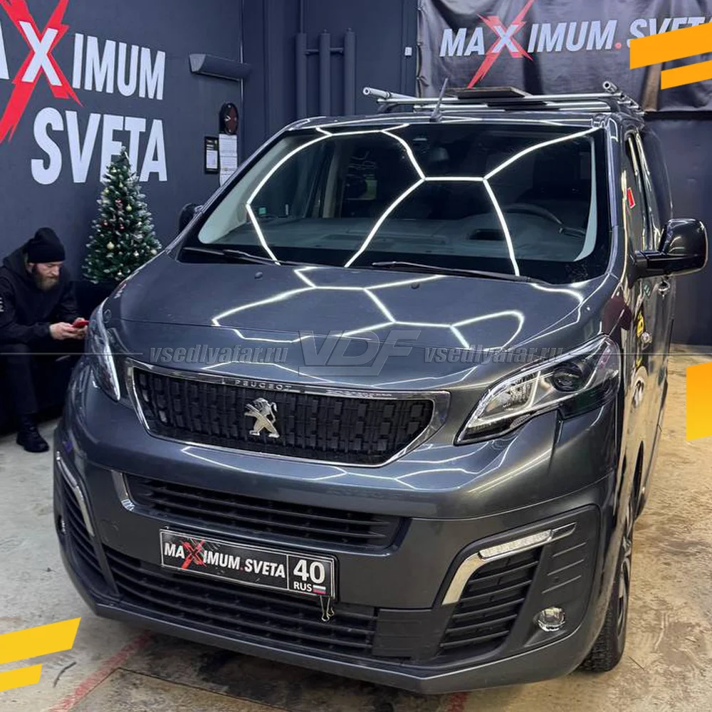 Рамки для замены линз в фарах Peugeot Traveller 2016-2024