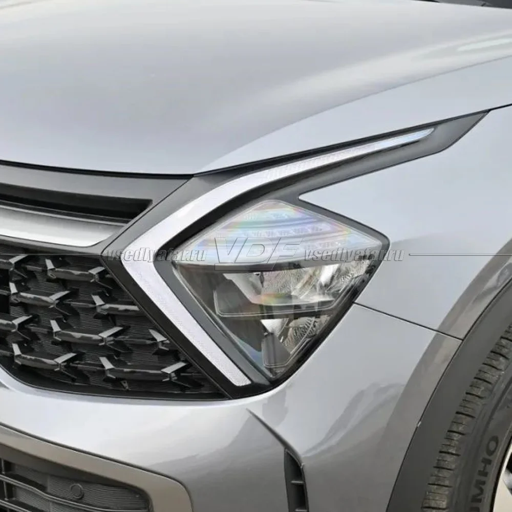 Рамки для установки линз в фары Kia Sportage 2021-2024 рефлекторный LED Корея