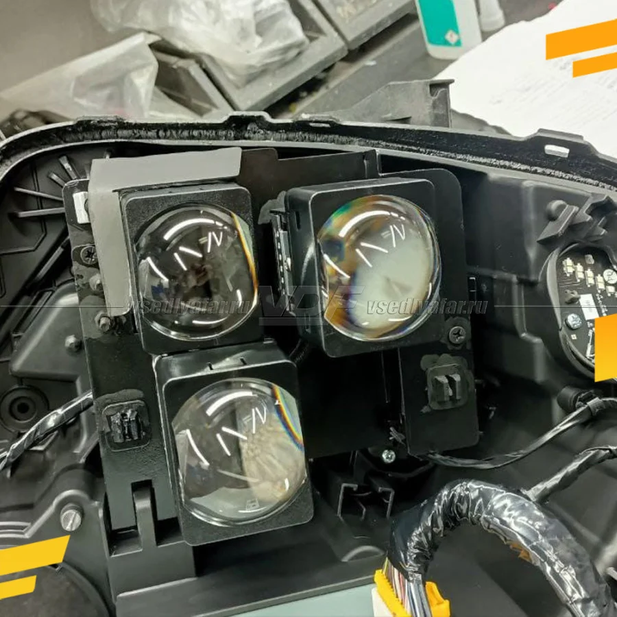 Рамки для замены линз в фарах Kia Sportage 2021-2024 Линзы Корея
