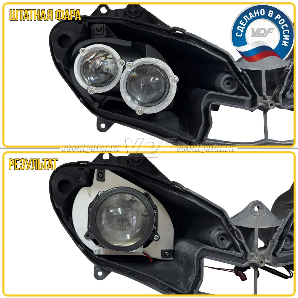 Рамки для замены линз в фарах Yamaha YZF R6 2003-2005