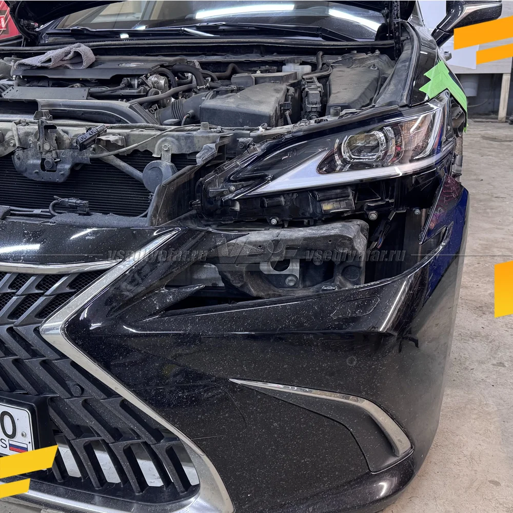 Рамки для замены линз в фарах Lexus ES 2018-2021 LED