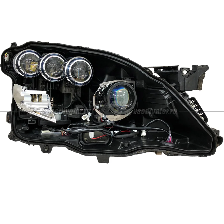Переходные рамки для замены линз дальнего света в фарах Lexus LS 2006-2012