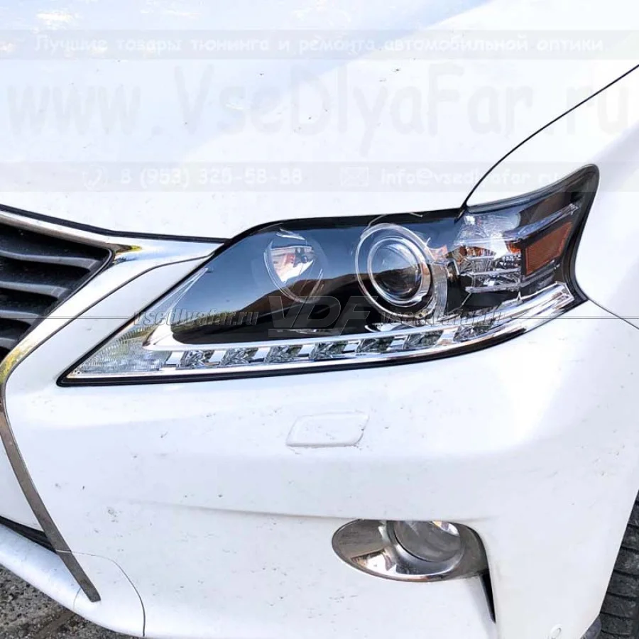 Рамки для замены линз в фарах Lexus RX 2012-2015 с AFS