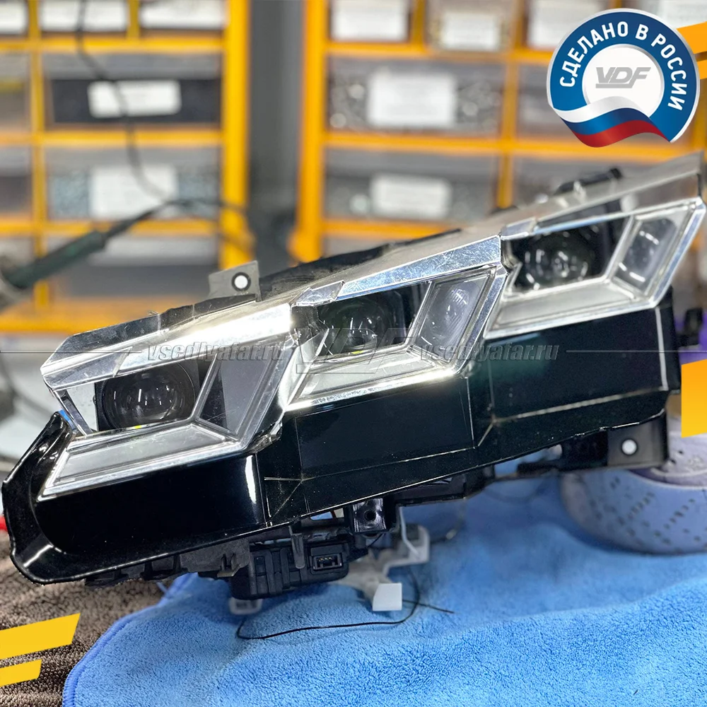 3D Рамки для замены линз в фарах Lexus LX570 2015-2021