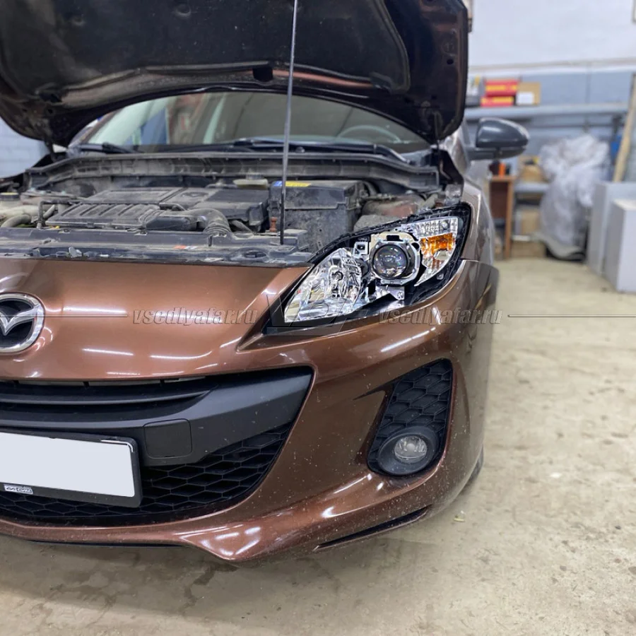 Рамки для замены линз в фарах Mazda 3 BL 2008-2013 Галоген