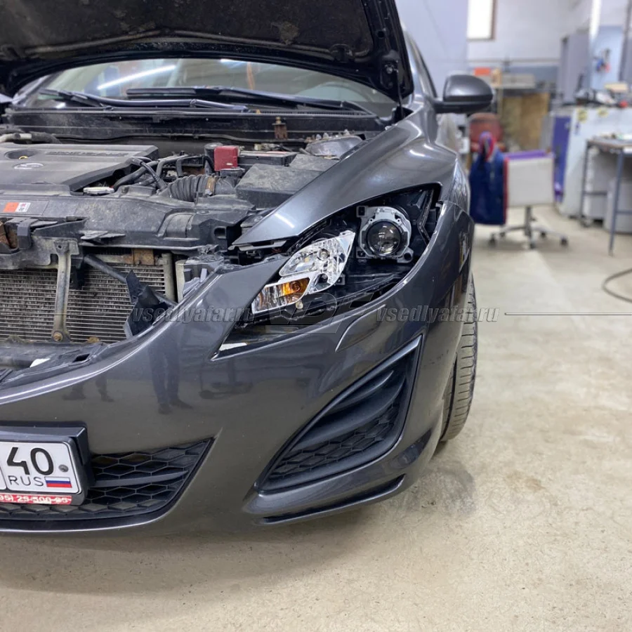 Рамки для замены линз в фарах Mazda 6 2007-2012 Галоген
