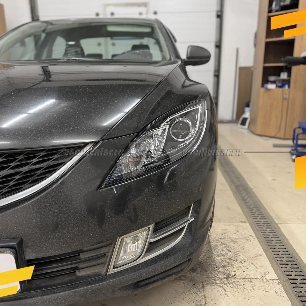 Рамки для замены линз в фарах Mazda 6 2007-2012 Ксенон Без AFS