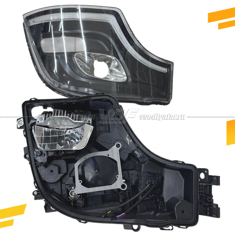 Рамки для замены линз в фарах Mercedes Actros MP4; MP5 2020+ Фары Full Led Китай