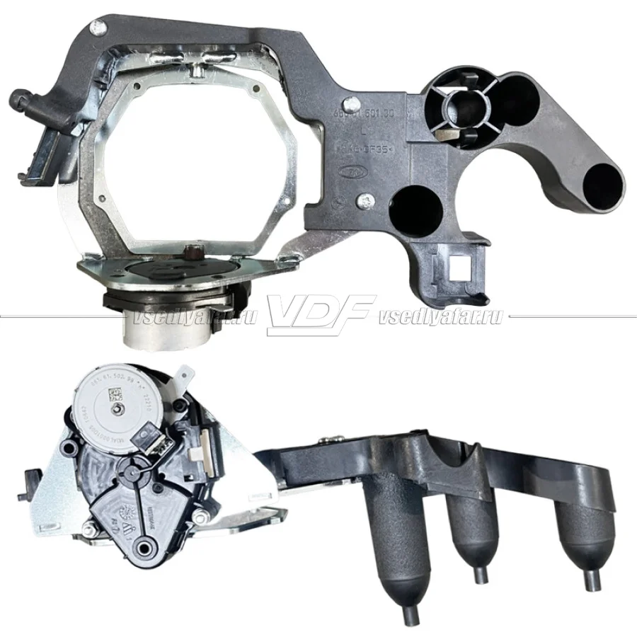 Рамки для замены линз в фарах Mercedes GLK X204 2008-2012 с AFS Тип 2