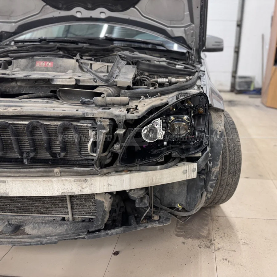 Рамки для замены линз в фарах Mercedes C W204 2007-2011 Тип 2