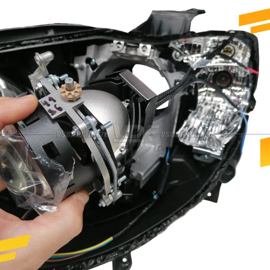 Рамки для замены линз в фарах Mazda CX-5 2011-2015 с AFS