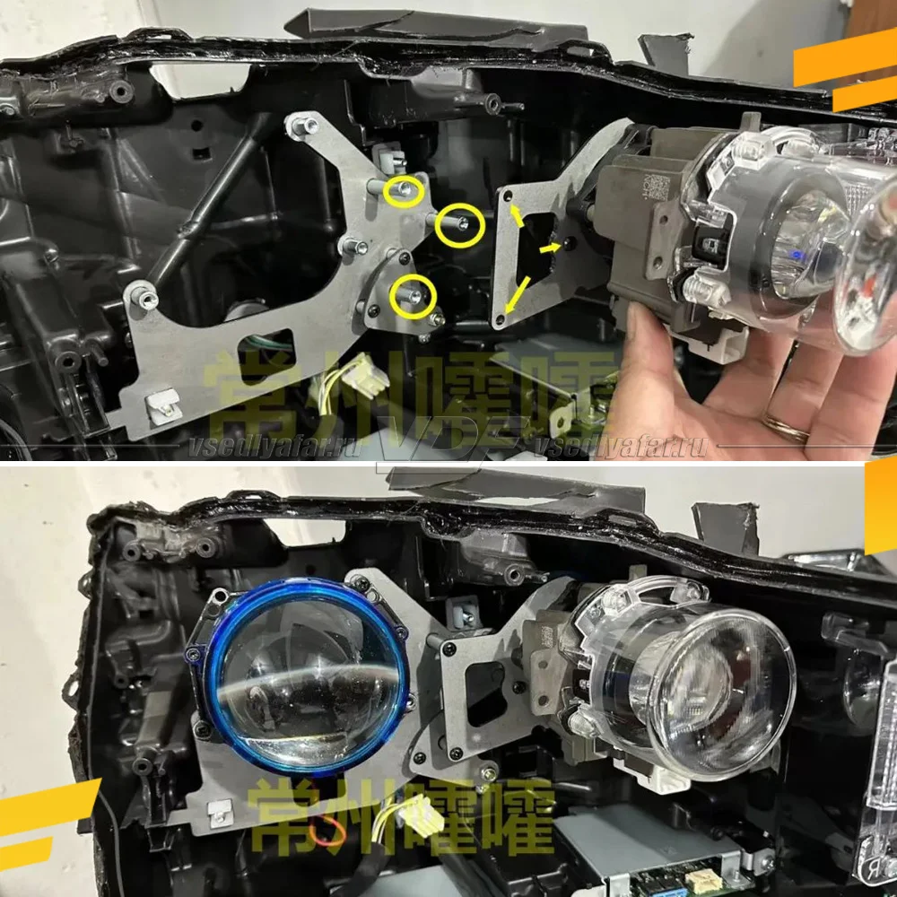 Рамки для замены линз в фарах Mazda CX-5 2021-2025